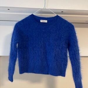 Crewcuts Vibrant Blue girl's cashmere Sweater